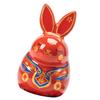 Abaodam Ceramic Fortunate Piggy Bank Cute Desktop Figurine for Savings Decor Lightweight and Practical Shaped Sculpture view 1