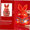 Abaodam Ceramic Fortunate Piggy Bank Cute Desktop Figurine for Savings Decor Lightweight and Practical Shaped Sculpture view 4