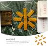 Abaodam 9pcs Bagua Divination Cards Taoist Supplies Dowsing Board for Feng Shui Home Decorative Cards view 4