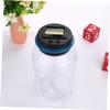Abaodam Digital Coin Bank LCD Counter Large Capacity Piggy Bank for Adults Creative Money Saving Jar for Coins Savings Box for Home Use view 2