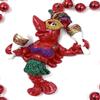 Crawfish Party New Orleans Mardi Gras Bead Necklace view 2