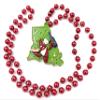 Crawfish Chef Lousiana State Mardi Gras Bead Necklace view 1