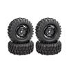 4pcs 1.9 Inch 96mm Rubber Wheel Rim and Tire for Rc Car 1/10 for Hsp for Redcat for for Traxxas Axial Scx10 D9 Rc Tires 1/10 Off Road Cars Modification Accessories view 1