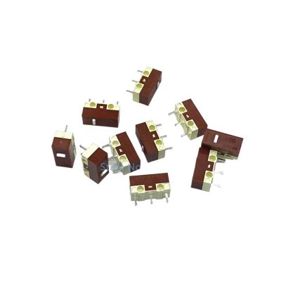 10-100PCS Silent Micro Switch 20 Millions Click Lifetime Mute Micro Switches 3 Pins (Size : 10PCS)