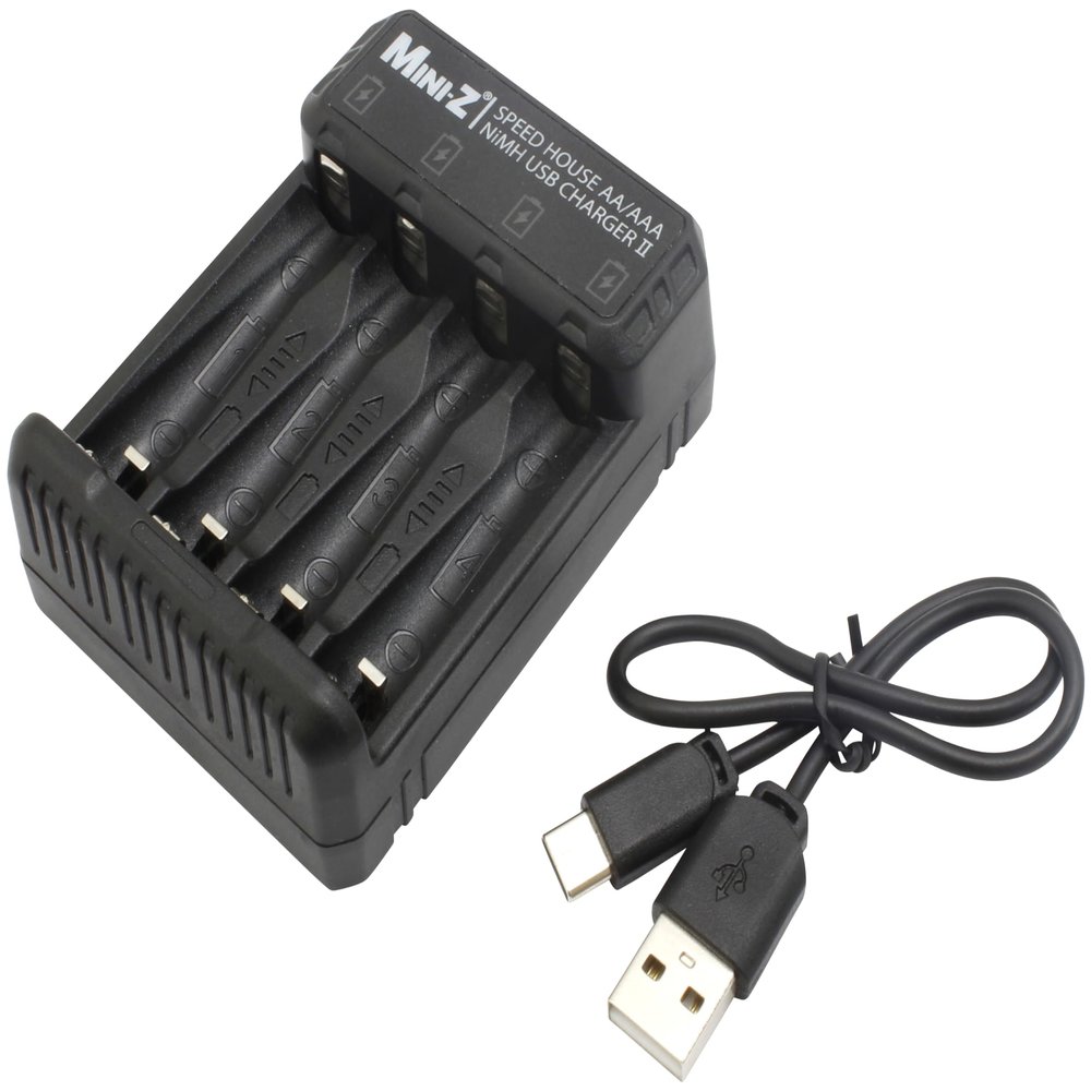 KYOSHO SPEED HOUSE AA/AAA NiMH USB Charger 2 72211