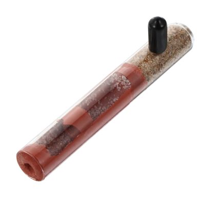 Housoutil Transparent Ant Breeding Glass Tube Nest 3.93X1.18X0.59 Inch for Pet Ant Farming Observation Educational Habitat Tool