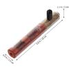 Housoutil Transparent Ant Breeding Glass Tube Nest 3.93X1.18X0.59 Inch for Pet Ant Farming Observation Educational Habitat Tool view 4