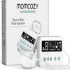 Momcozy Nasal Aspirator for Baby, Hospital-Grade 70 KPa Strong Suction & 9 Suction Levels Nose Sucker, Electric Nose Cleaner for Toddler & Newborn, Soothe Light & Lullabies, BPA Free Silicone Tips view 1