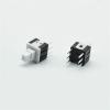 10pcs 5.8 * 5.8 Self-Locking/Reset PCB Keyboard Micro Switch Push Tactile Power Self Lock On/Off Latching Switch 6pin Mini 12V0.1A (Color : 10reset) view 3