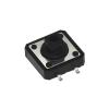 10PCS 12 * 12 * 7.3 Light Touch Switch SMD Micro Switch 12x12x7.3mm 4pins Push Button Switch High Temperature Resistant view 2