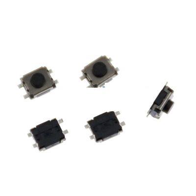 100PCS 3 * 4 * 2 mm SMD Switch 4 Pin Touch Micro Switch Tact Push Button Switches 3x4x2H Mini Buttons for Car Key