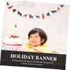 VICASKY 2pcs Animal-Shaped Holiday Banners for Pet Shop Decorations Adorable Hanging Banners for Birthday Parties and Events Easy to Assemble view 4