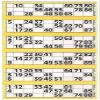 750 Bingo Cards Booklet (Yellow) view 1
