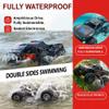 KB KAIBO Waterproof Monster Trucks for Boys, 2.4G Amphibious Rc Car, 1:16 Scale All-Terrain Rc Boat for Boys & Adults, 4WD, 2 Rechargeable Batteries, Valentines Birthday Gifts for Kids-Blue view 3