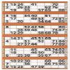 750 Bingo Card Booklet (Brown) view 1