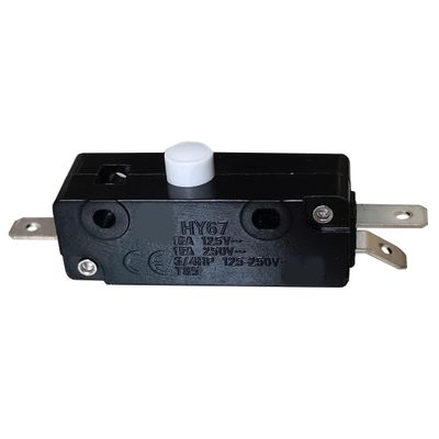 FFIME 1Piece for KEDU HY67 Push Button Switch ON-(ON) Automatic Reset Switches for Household Electric Appliances 1NC 1NO AC125V/250V 116702001