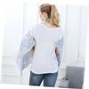 Beatifufu Cotton Nursing Cover for Breastfeeding Multifunctional Baby Feeding Cloak Outdoor Washable Maternity Supplies Lightweight and Soft for Moms Go view 2