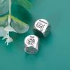 2PCS Food Dice for Couple Valentines Gifts for Boyfriend Girlfriend 11th Anniversary Steel Gifts Christmas Stocking Stuffer White Elephant Santa Swap Gift Exchange Dice Exchange Dices view 3