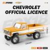 EAZYRC FMS 1/18 FCX18 Chevy K10 RC Crawler RTR with License Red, RC Pickup Truck 4x4 Chevy Hobby Grade 2-Speed Transmission Monster Truck for Adults with Led Light(Black) view 2