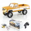EAZYRC FMS 1/18 FCX18 Chevy K10 RC Crawler RTR with License Red, RC Pickup Truck 4x4 Chevy Hobby Grade 2-Speed Transmission Monster Truck for Adults RTR with Led Light (Yellow) view 1