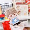 niannyyhouse 10cm~15cm Plush Doll Clothes Bunny Print Sweatshirt Jeans Doll Dress Up Accessories (Blue) view 3