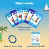 Skillmatics Scavenger Hunt Card Game - Found It Beach, Outdoor Learning Educational Game Collections, Perfect for Kids and Families Who Love Board Games, 50 Waterproof Cards, Gift for Ages 4, 5, 6, 7 view 2