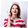 Housoutil Alloy Birthday Party Headdress for Girls Charming Hair Accessory for Celebrations and Family Photos Design for Birthday view 4