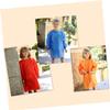 Abaodam -sleeved Painting Apron for Boys and Girls Art Smock Height for Creative Fun view 2