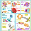 WYCYJU Busy Cube for Toddlers 2-3, Montessori Sensory Activities Busy Board Baby Gifts Infant Boys Girls Travel Toys Educational Learning view 2