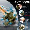 Disratw M24 CS Grenade Toys 2PCS Airsoft Grenades Plastic Toy-Hand Grenades Tactical Pull Ring Grenade Toys CS Battle Game Role Play Model Prop for Age 14+ (Black) view 2