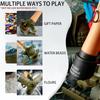 Disratw M24 CS Grenade Toys 2PCS Airsoft Grenades Plastic Toy-Hand Grenades Tactical Pull Ring Grenade Toys CS Battle Game Role Play Model Prop for Age 14+ (Black) view 4