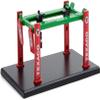 Collectibles Adjustable Four-Post Lift Red and Green Four-Post Lifts Series 2 1/64 Diecast Model by Greenlight 16120B view 1