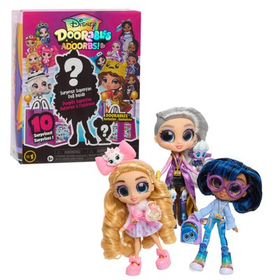 Just Play Disney Doorables ADOORBS Dolls, Collectible Dolls, Kids Toys for Ages 5 Up, Easter Basket Fillers, Gifts, Presents, Kids Toys for Ages 5 Up
