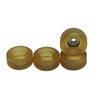 LEEFAI 75D Urethane Pro Fingerboard Wheels Clear Amber Bearing Wheel Handmade Polyurethane-Ultra Spin Bearings Wheels -7.8 * 4.8mm view 2