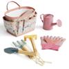 Gardening Set, Tool Kit, for Kids, STEM, Includes Tote Bag, Spade, Watering Can, Rake, Fork, Trowel and Gloves (Petal) view 2