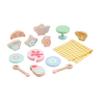 Mud Pie Kids Wood Tea Party Toy Set; Pieces Approx 3" X 3" view 2