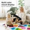 Art3d 6-Pack Triangle Liquid Sensory Floor Tiles, Colorful Liquid Fusion Play Mats for Kids Toddler, 15" x 15" view 2