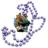 Tiger Tail Gate Mardi Gras Bead Necklace view 1