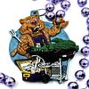 Tiger Tail Gate Mardi Gras Bead Necklace view 2