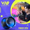 MAGICYOYO V10 Finger Spin Yoyo Professional Metal Trick Yoyo Responsive & Unresponsive Dual Purpose Yo Yo with Storage Case + Yo Yo Glove +12 Strings(Black Blue) view 2