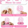 12PCS Disco Ball Party Decorations 70s Disco Table Honeycomb Centerpieces Western Cowgirl Party Table Toppers Hot Pink Disco Party Table Centerpieces for Girls Birthday Party Supplies view 4
