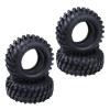 Tsolay 4PCS 1.9 Inch Rubber 96mm RC Crawler Tires with Foam Inserts ID: 48mm Width:36mm for Remote Control Car Tyres Modification Accessories view 2