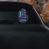 Car Finger Gesture Light Funny Back Window Sign Auto Accessories Cool with Remote Control LED Middle Finger Sign Car Gadgets, Colorful view 4