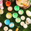 CypherX Easter Egg Fillers- Wooden Easter Reward Tokens, Easter Prizes Stuffers Coins, Family Night Tokens, 24 Redeemable Tokens+6 Blank DIY Tokens, Unique Family Easter Egg Hunt Activities- Coin view 2