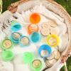 CypherX Easter Egg Fillers- Wooden Easter Reward Tokens, Easter Prizes Stuffers Coins, Family Night Tokens, 24 Redeemable Tokens+6 Blank DIY Tokens, Unique Family Easter Egg Hunt Activities- Coin view 3
