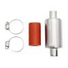 FLMLF Rc Car Silencer Muffler Pipe Kit for 1/5 HPI ROFUN ROVAN KM Baja 5B 5T 5SC Losi 5ive-t T MCD DBXL FS Buggy Rc Boat Parts (Red) view 2