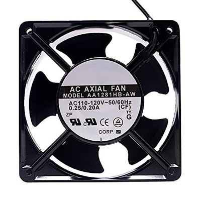 Beautyrankle Fan for AA1281HB-AW 110/120VAC 0.25/0.20A 12CM 12038 Cooling Fan