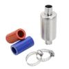 FLMLF Rc Car Silencer Muffler Pipe Kit for 1/5 HPI ROFUN ROVAN KM Baja 5B 5T 5SC Losi 5ive-t T MCD DBXL FS Buggy Rc Boat Parts (Red Blue) view 2