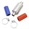 FLMLF Rc Car Silencer Muffler Pipe Kit for 1/5 HPI ROFUN ROVAN KM Baja 5B 5T 5SC Losi 5ive-t T MCD DBXL FS Buggy Rc Boat Parts (Red Blue) view 3