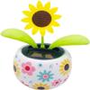 Sunflower Solar Dancing Flowers, Cute Solar Powered Dancing Swinging Flower, Swinging Solar Power Flip Flap Flower Decor Gift,Car Home Desk,Detective and Spy,Learning and Education view 1